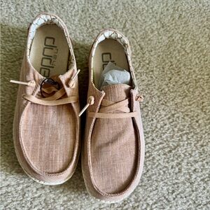 Hey Dude Kids Pink Sparkle Shoes